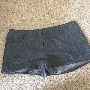 Forever 21 Dark Gray High Waist Shorts